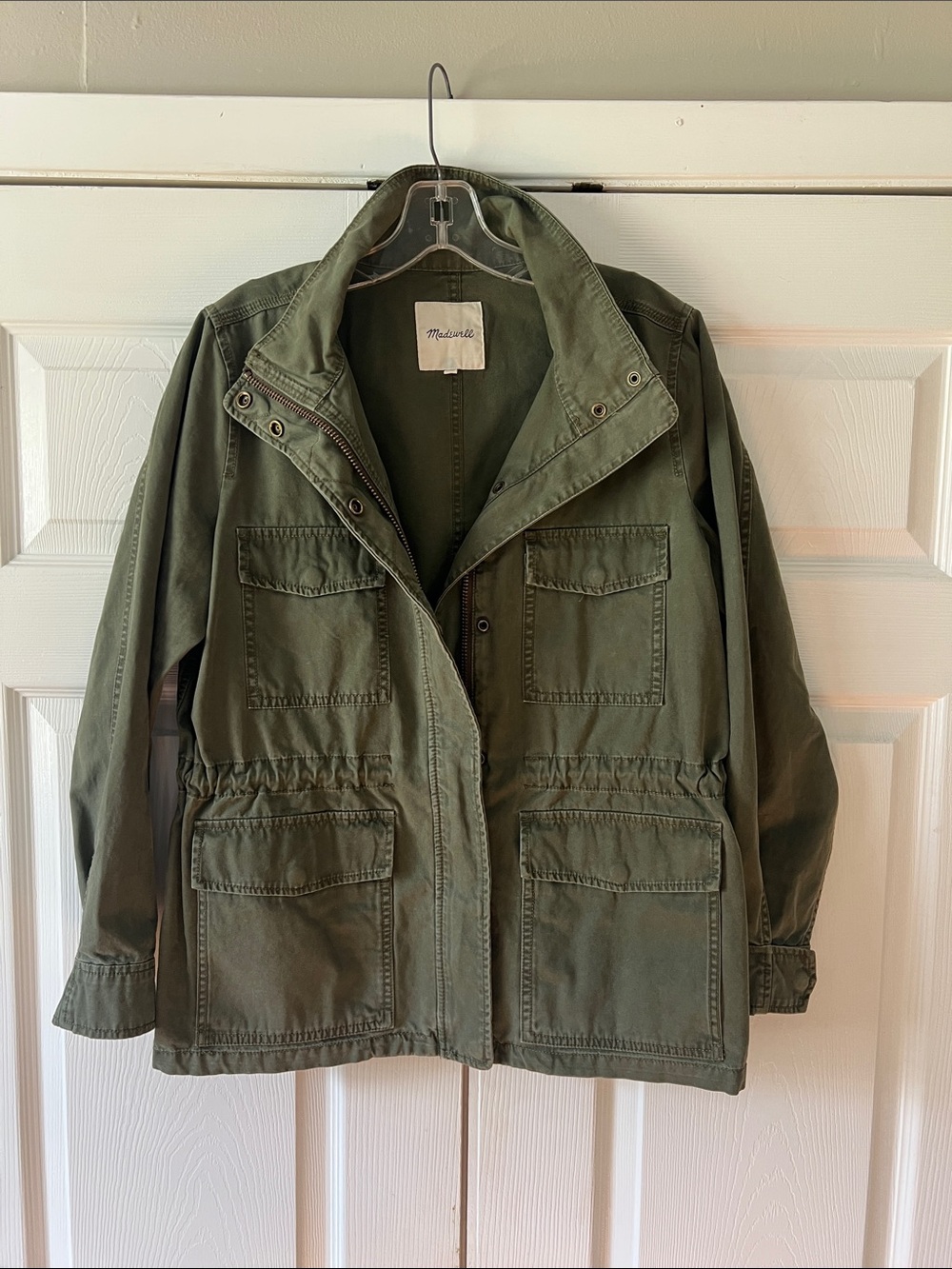 Madewell Olive Utility Field Jacket
